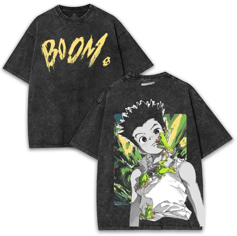 Gon Freecss Print Tshirt Hunter X Hunter Anime Clothing Men Women Short Sleeve Cotton Tshirts Retro Washed Tee Harajuku T Shirt S
Gon Freecss Print Tshirt Hunter X Hunter Anime Clothing Men Women Short Sleeve Cotton Tshirts Retro Washed Tee Harajuku T Shirt S