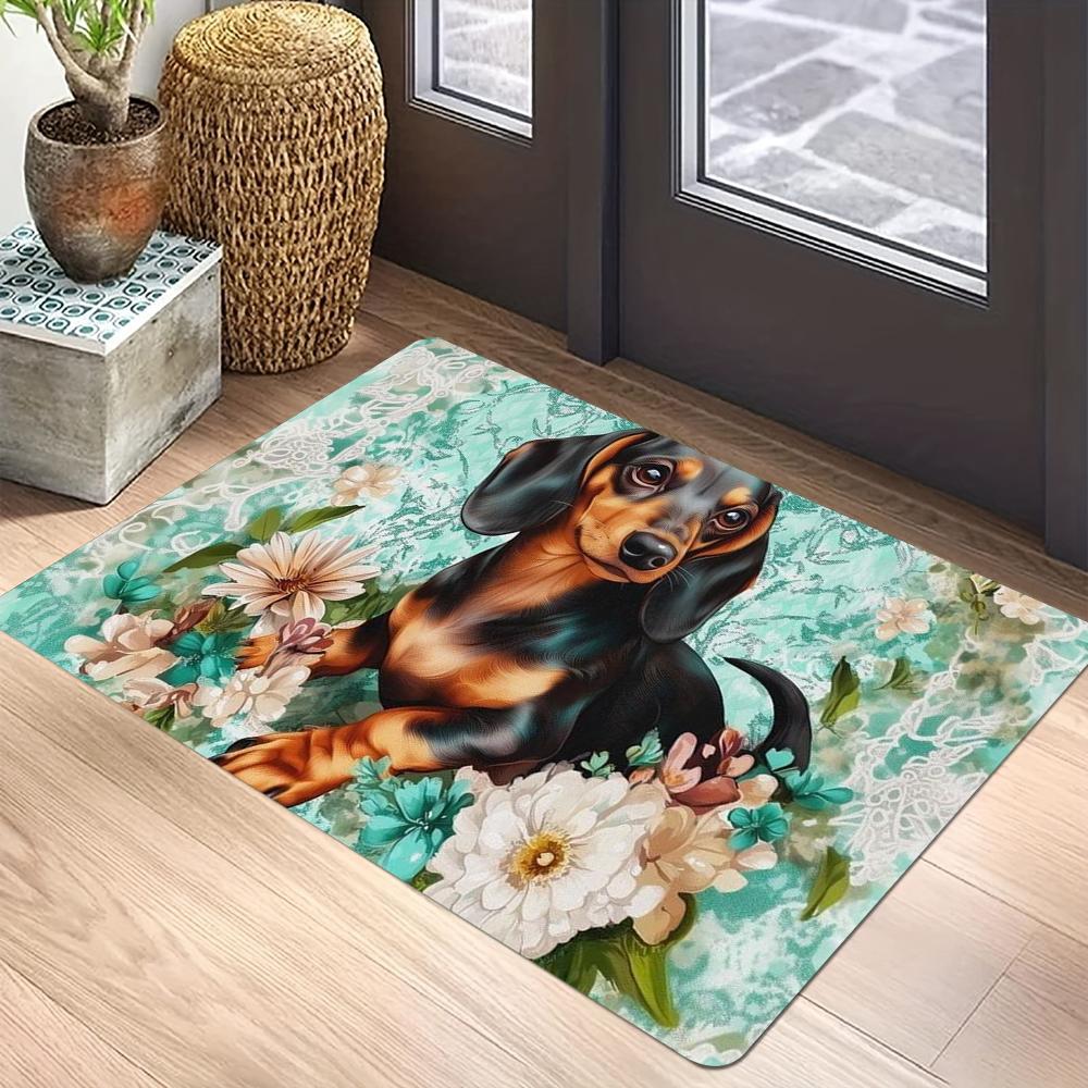 Christmas Dog Doormat Non-Slip Entrance Doormat Home Decor Carpet for Living Room Rugs Bathroom Floor Rug 40x60CM
Christmas Dog Doormat Non-Slip Entrance Doormat Home Decor Carpet for Living Room Rugs Bathroom Floor Rug 40x60CM