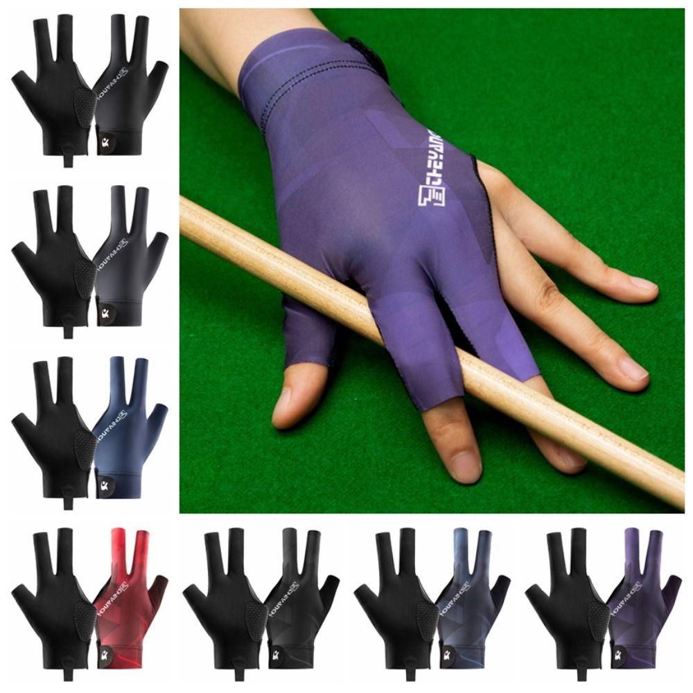 Unisex Snooker Glove Left Hand Billiard Training Gloves Three Cut Gloves Training Equipment
Unisex Snooker Glove Left Hand Billiard Training Gloves Three Cut Gloves Training Equipment