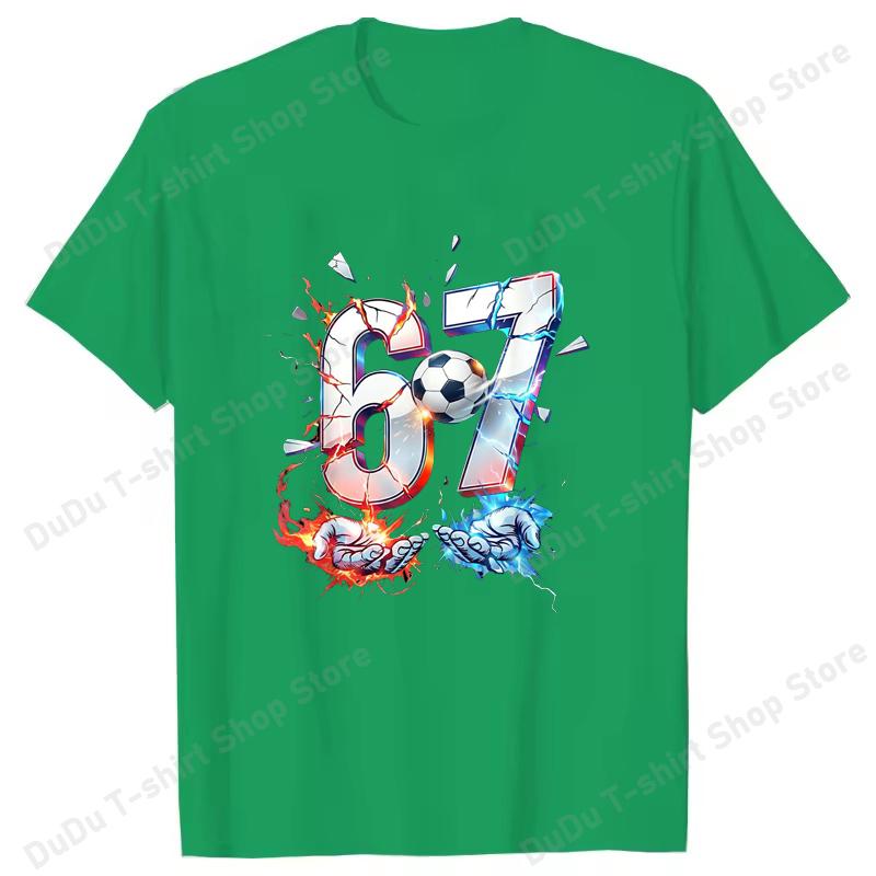 Hot Sales Six Seven Football T Shirts Women Unisex Summer Cool Short Sleeves Personality Harajuku Tshirt 4XL
Hot Sales Six Seven Football T Shirts Women Unisex Summer Cool Short Sleeves Personality Harajuku Tshirt 4XL