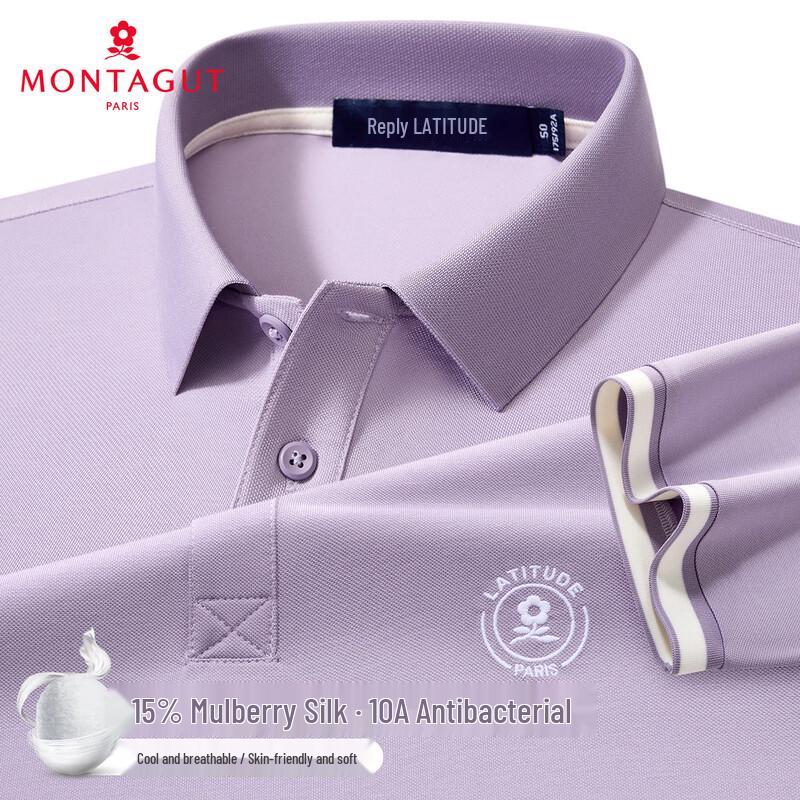 MONTAGUT Men s Silk Blend Anti-Bacterial Solid Polo Shirt XL
MONTAGUT Men s Silk Blend Anti-Bacterial Solid Polo Shirt XL