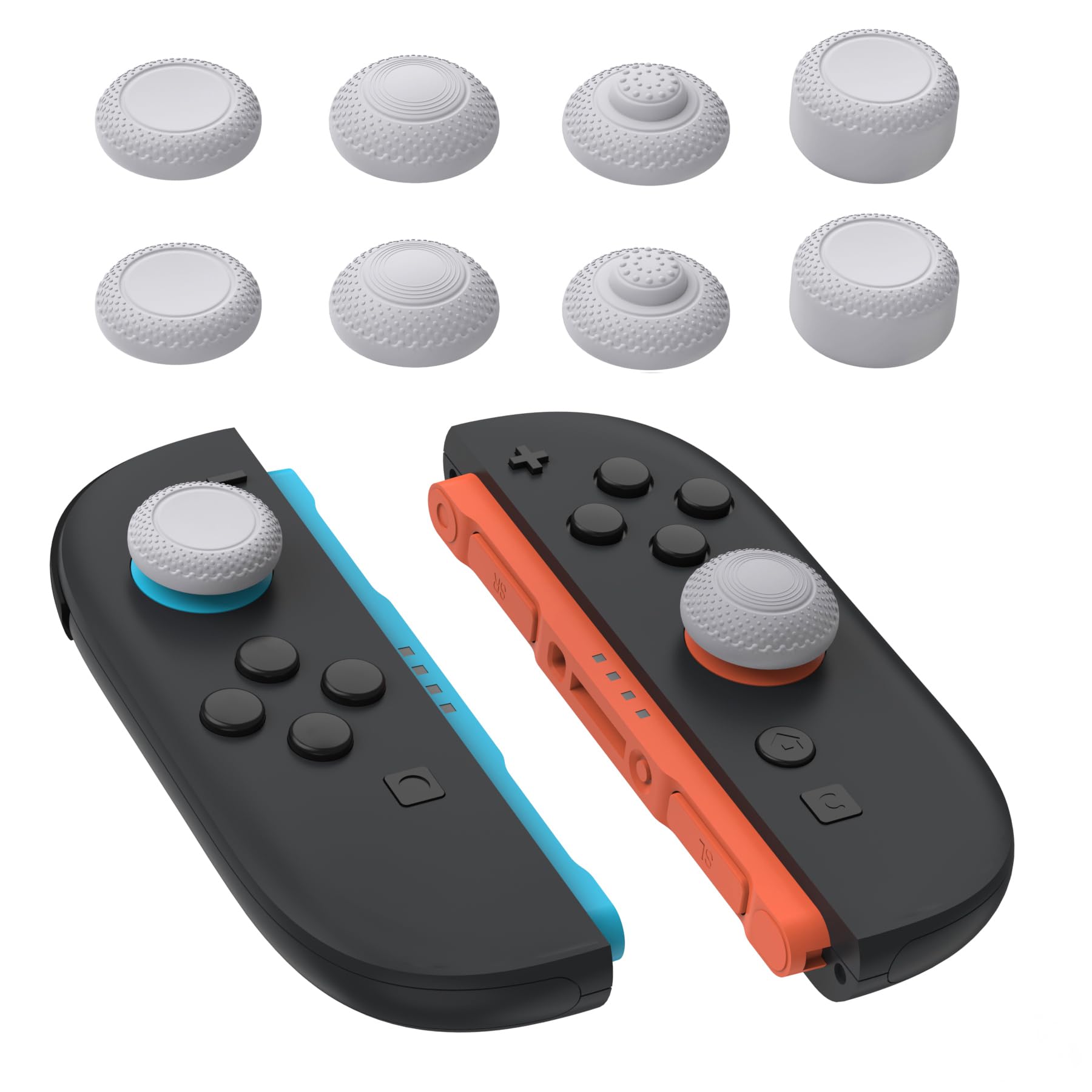 PlayVital Набор колпачков для стиков для 2025 New Switch 2 Колпачки для стиков для Switch 2 для улучшения точности прицеливания 8 штук - Профессиональные, Прочные, серый
PlayVital Набор колпачков для стиков для 2025 New Switch 2 Колпачки для стиков для Switch 2 для улучшения точности прицеливания 8 штук - Профессиональные, Прочные, серый