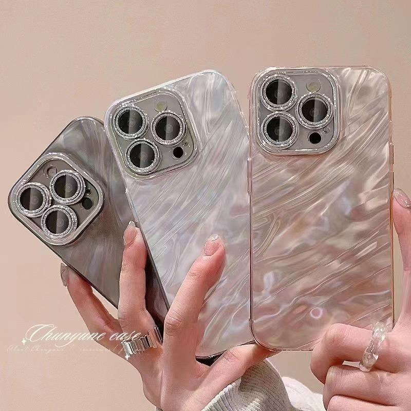 Модный 3D чехол с водяной рябью для iPhone 16 15 14 13 12 11 Pro Max 14Pro 15Pro блестящий защитный чехол для камеры ударопрочный жесткий чехол For iPhone 15 чёрный
Модный 3D чехол с водяной рябью для iPhone 16 15 14 13 12 11 Pro Max 14Pro 15Pro блестящий защитный чехол для камеры ударопрочный жесткий чехол For iPhone 15 чёрный