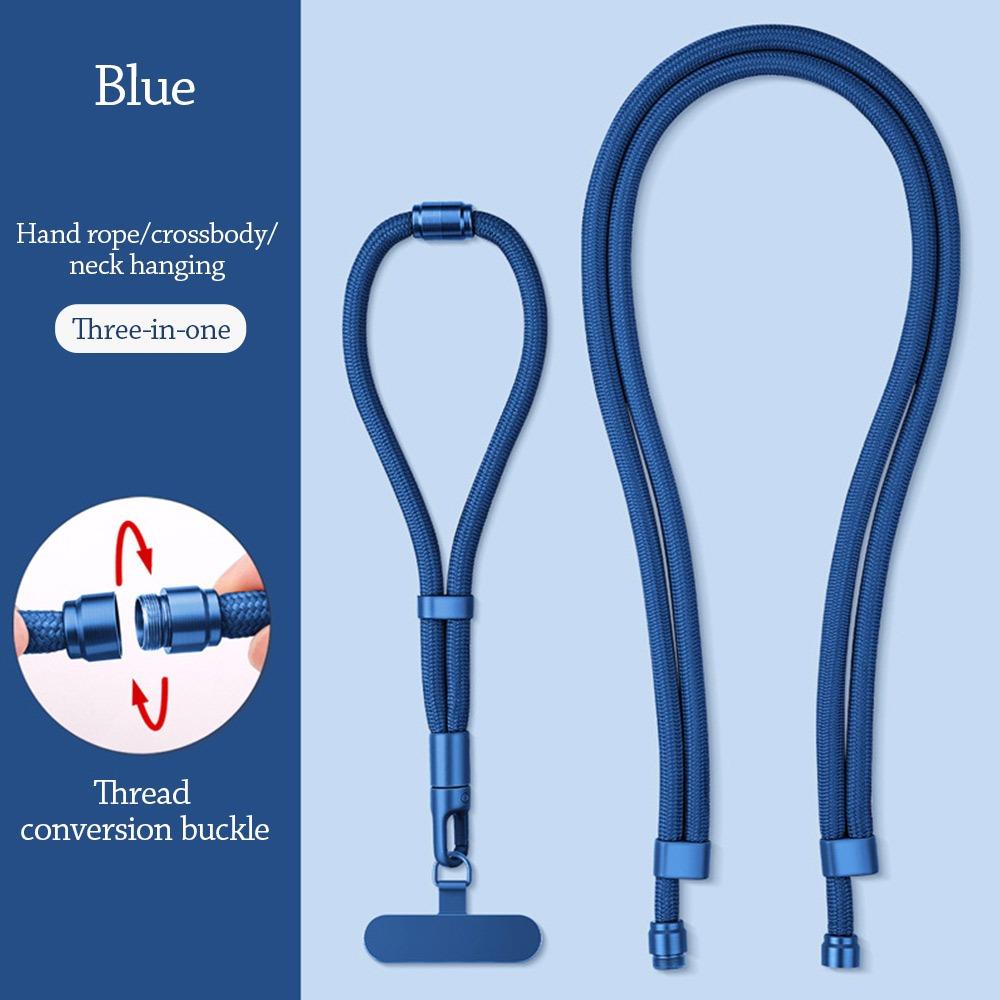 Cell Phone Accessories Adjustable Lanyard Anti-lost Woven Hanging Wrist Straps Short 3 In 1 Hanging Rope Men Women синій
Cell Phone Accessories Adjustable Lanyard Anti-lost Woven Hanging Wrist Straps Short 3 In 1 Hanging Rope Men Women синій