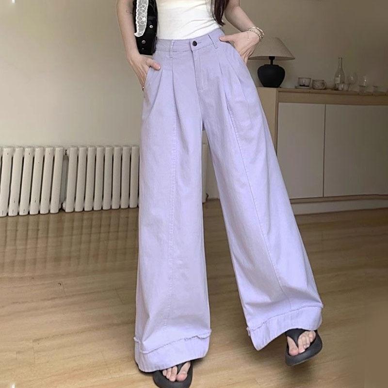 High-Waisted Loose and Slimming Pleated Jeans for Women In Summer: Versatile Wide-Leg Trousers with Draping Effect XL
High-Waisted Loose and Slimming Pleated Jeans for Women In Summer: Versatile Wide-Leg Trousers with Draping Effect XL