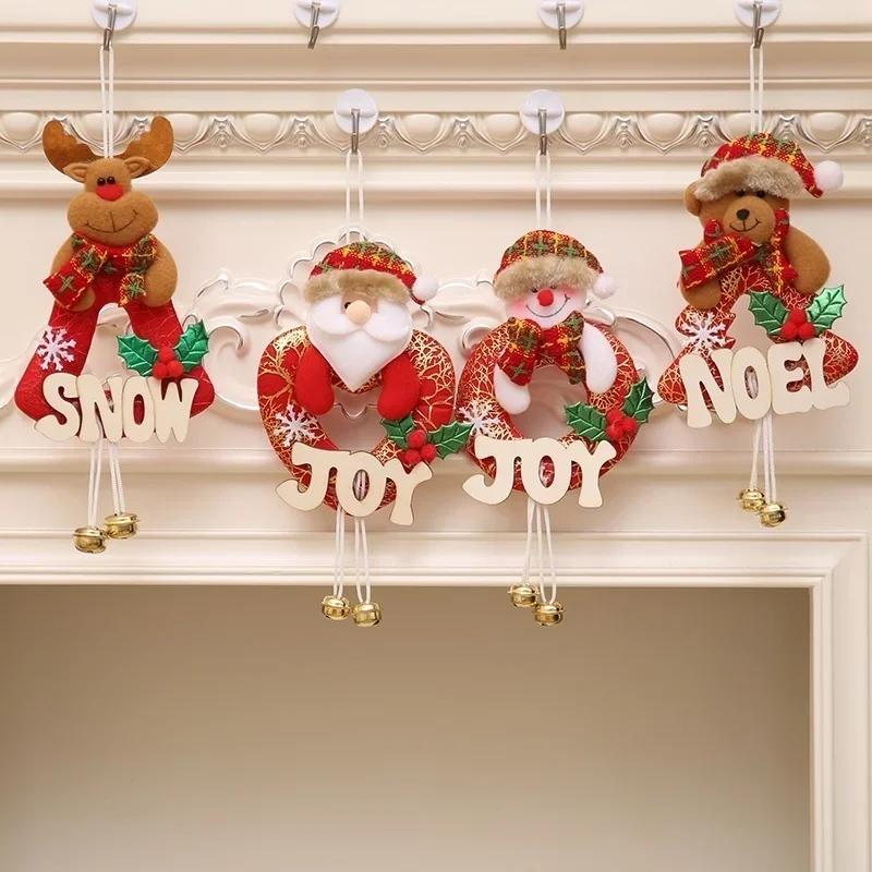Santa ClausSnowman Deer Bear Fabric Doll Hanging Gift Christmas Tree Accessories Merry ChristmasDecor for Home Car Xmas Ornament 2
Santa ClausSnowman Deer Bear Fabric Doll Hanging Gift Christmas Tree Accessories Merry ChristmasDecor for Home Car Xmas Ornament 2