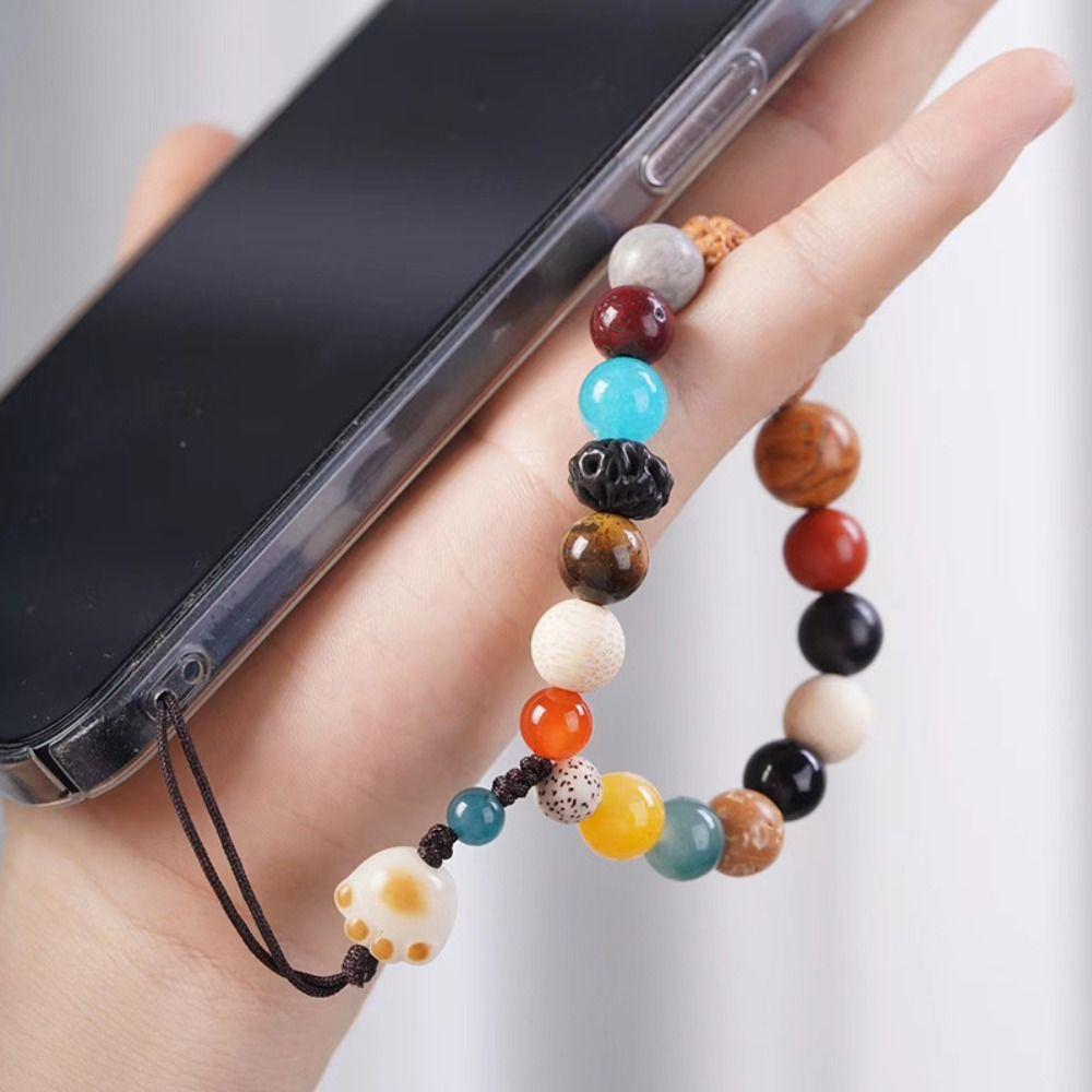 Anti-lost Car Keychain Pendant Wood Cat Mobile Phone Charms Bodhi Phone Pendant DIY Decor Style A
Anti-lost Car Keychain Pendant Wood Cat Mobile Phone Charms Bodhi Phone Pendant DIY Decor Style A