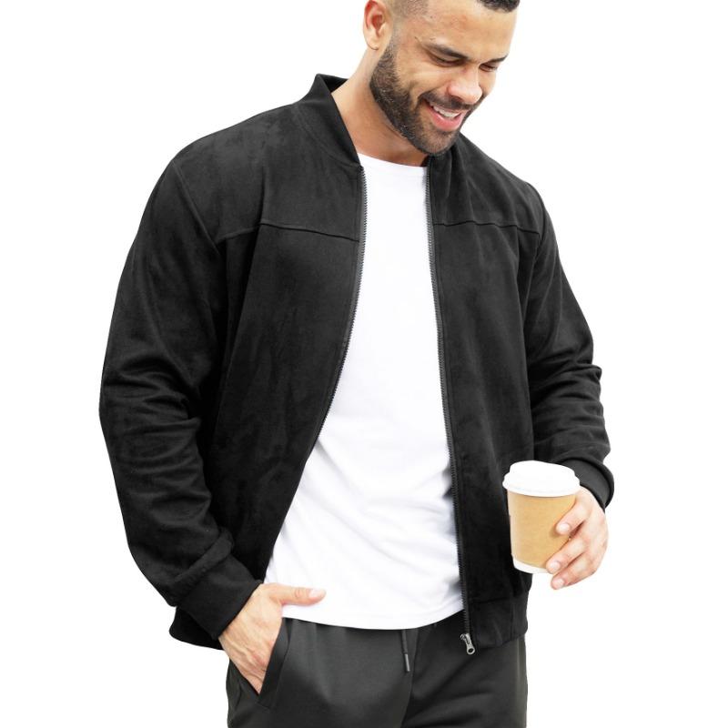 TEMU Мужская замшевая куртка на молнии, однотонная, с дизайном в стиле пэчворк, простая однотонная куртка S чёрный
TEMU Мужская замшевая куртка на молнии, однотонная, с дизайном в стиле пэчворк, простая однотонная куртка S чёрный