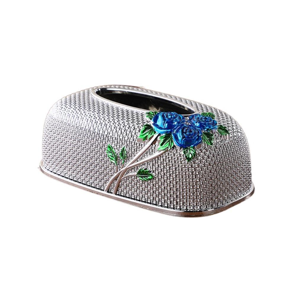 European Style Rose Desktop Tissue Box Fashion Bar Napkin Box Modern Tissue Holder Hotel Style 5
European Style Rose Desktop Tissue Box Fashion Bar Napkin Box Modern Tissue Holder Hotel Style 5