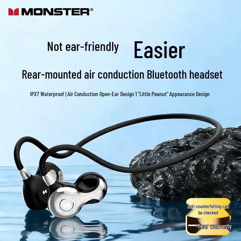 Monster W22 Open-Ear Sport Bluetooth Headset
Monster W22 Open-Ear Sport Bluetooth Headset