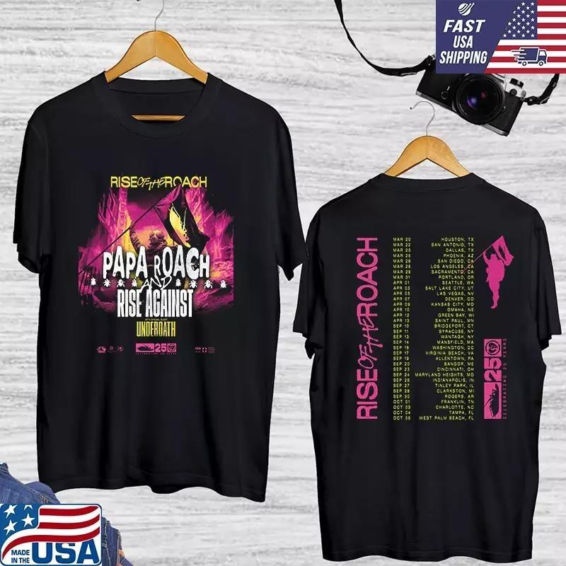 Papa Roach Rise Of The Roach Tour 2025 Double Sided T Shirt Full Size Unisex T-Shirt XXL
Papa Roach Rise Of The Roach Tour 2025 Double Sided T Shirt Full Size Unisex T-Shirt XXL