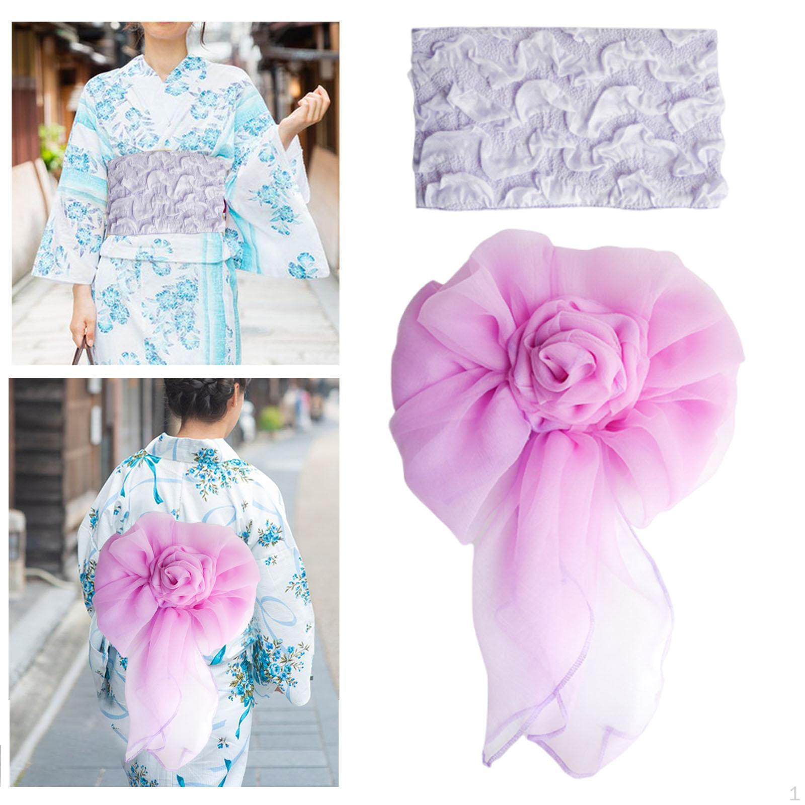 Belt Kimono Obi for Festival Performance Themed Events рожевий
Belt Kimono Obi for Festival Performance Themed Events рожевий