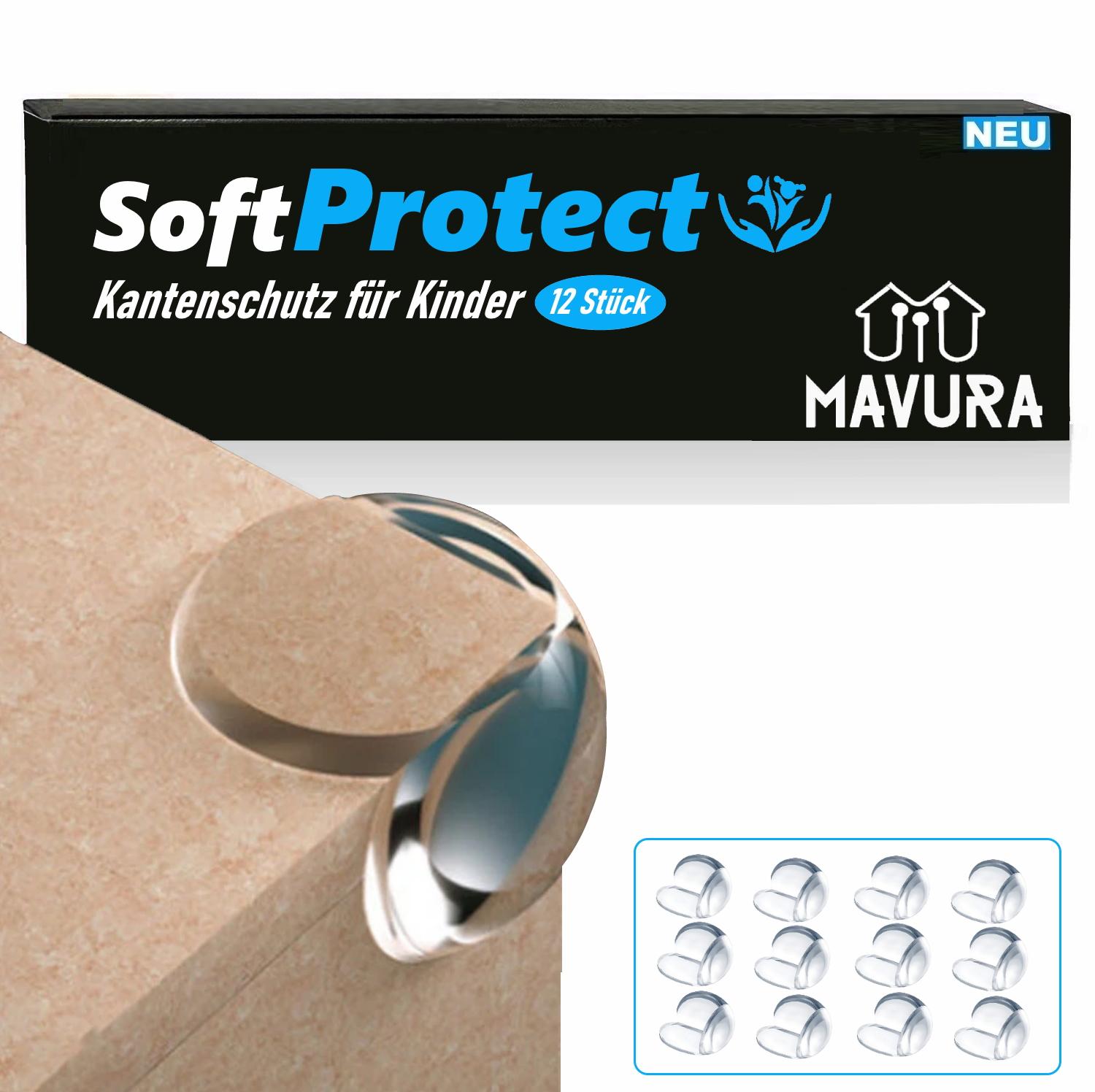 SoftProtect corner protectors, edge protectors, table furniture, rubber, child safety, baby, 12 pieces
SoftProtect corner protectors, edge protectors, table furniture, rubber, child safety, baby, 12 pieces