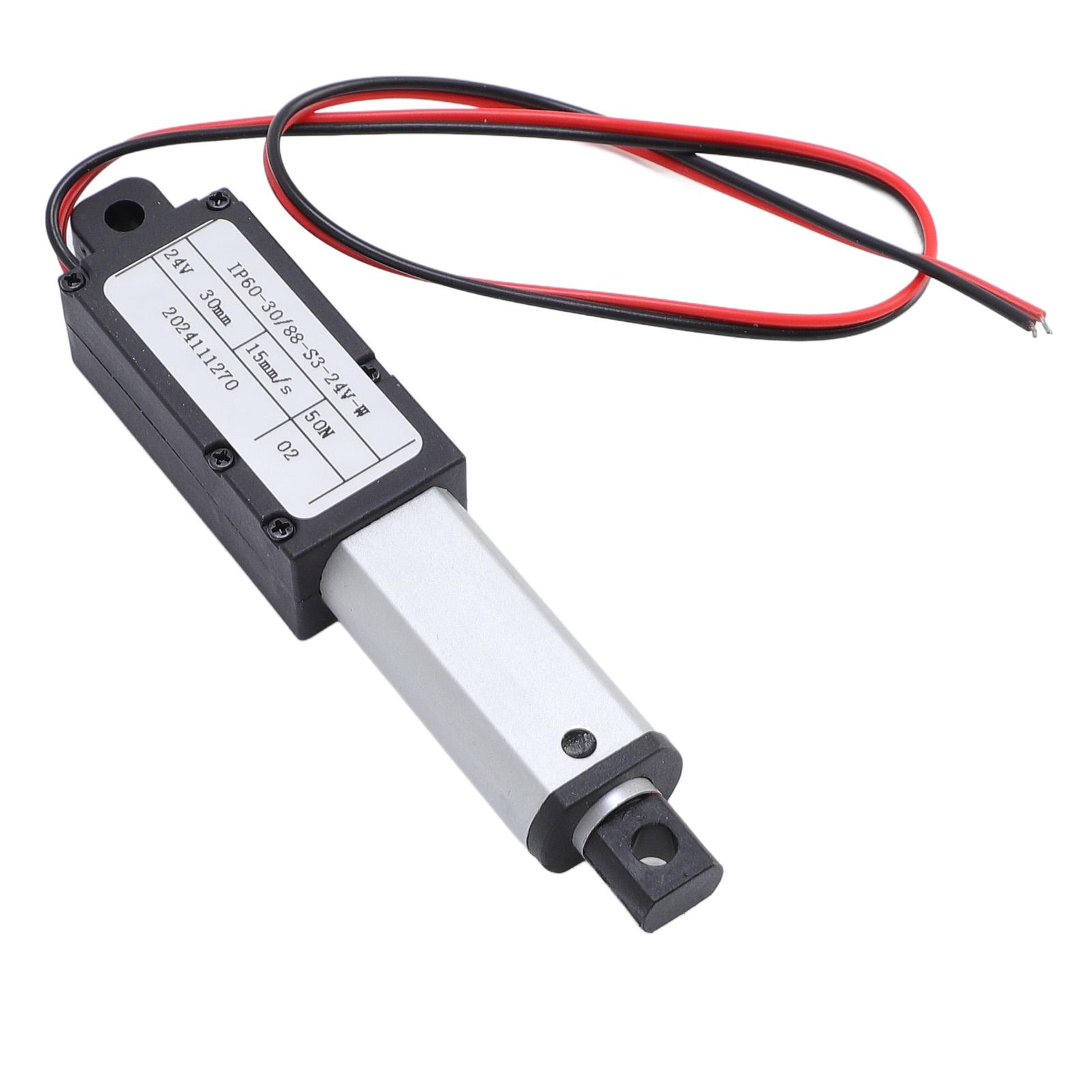 Linear Motion Actuator 30mm Stroke 50N Thrust 15mms Speed Mini Electric Actuator for Sofa Robot
Linear Motion Actuator 30mm Stroke 50N Thrust 15mms Speed Mini Electric Actuator for Sofa Robot