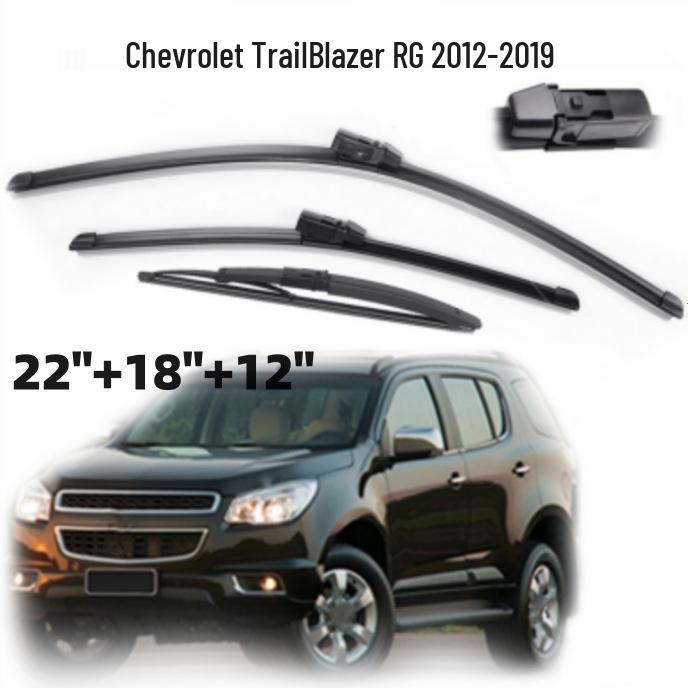 Комплект стеклоочистителей Chevrolet TrailBlazer RG 2012-2019 (22 , 18 , 12 ) Front Pair + Rear Single
Комплект стеклоочистителей Chevrolet TrailBlazer RG 2012-2019 (22 , 18 , 12 ) Front Pair + Rear Single