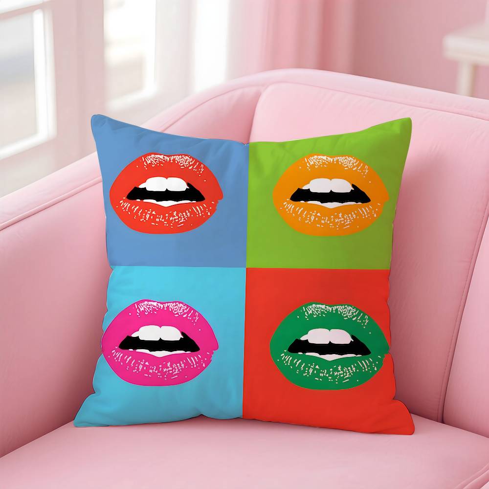 A-Andy W-Warhol Art Pillow Case Anti-dustmite Pillow Invisible zipper silky short plush Sofa cushion cover 24x24Inch
A-Andy W-Warhol Art Pillow Case Anti-dustmite Pillow Invisible zipper silky short plush Sofa cushion cover 24x24Inch