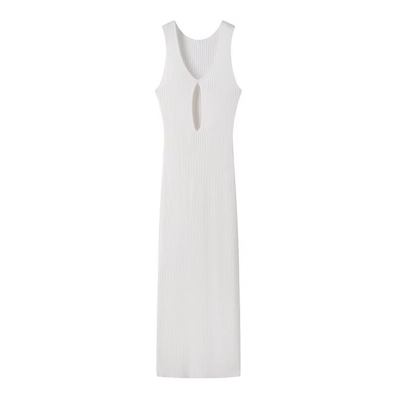 Kaslead New Arrival Women s Clothing Fashion Style Fashionable Slim-Fit V-neck Sleeveless Sexy Cutout Split Dress White L
Kaslead New Arrival Women s Clothing Fashion Style Fashionable Slim-Fit V-neck Sleeveless Sexy Cutout Split Dress White L
