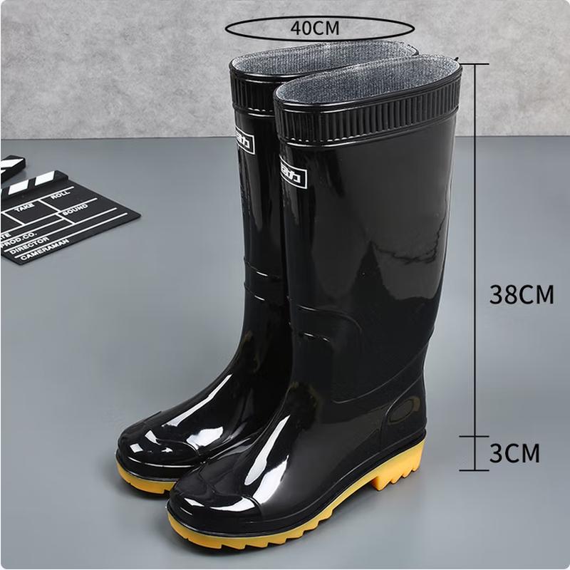 Yanwang Men s Waterproof High-Top Rain Boots
Yanwang Men s Waterproof High-Top Rain Boots