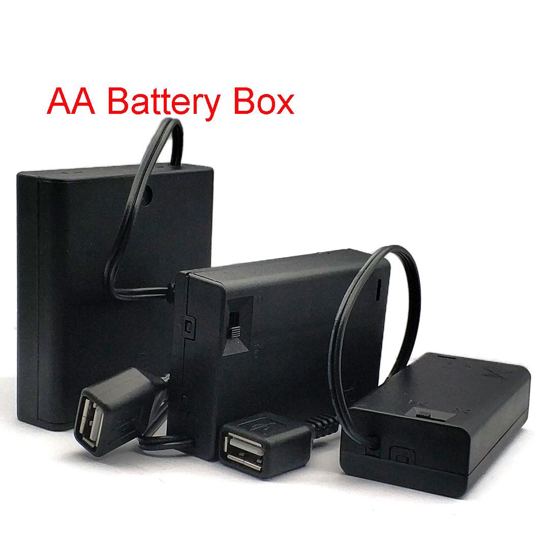 AA Battery Holder Usb AA Battery Box AA Battery Case with USB Power Port with Cover with Switch with 2/3/4/6/8 Slot DIY 2 AA USB
AA Battery Holder Usb AA Battery Box AA Battery Case with USB Power Port with Cover with Switch with 2/3/4/6/8 Slot DIY 2 AA USB