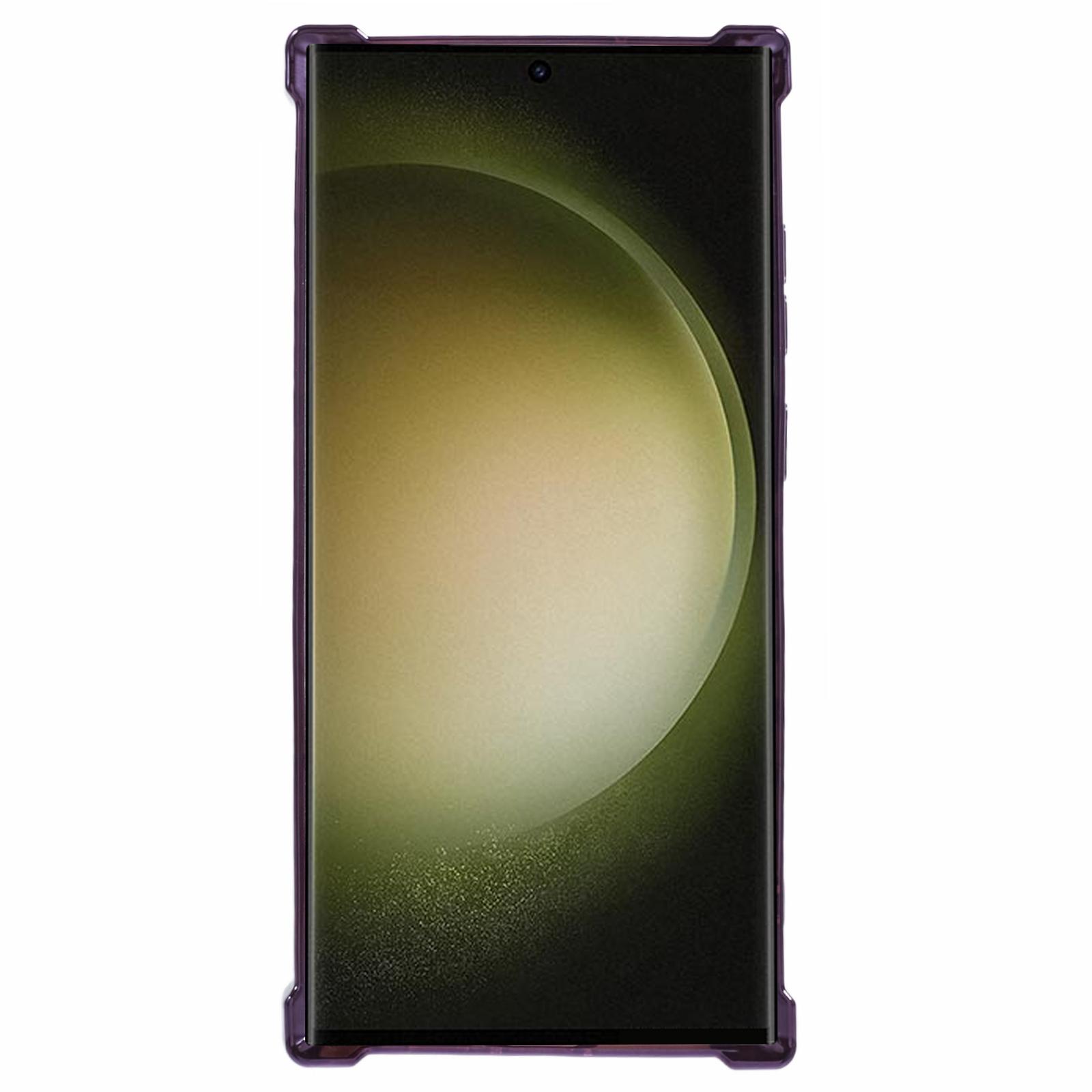 For Samsung Galaxy S23 Ultra Case Glitter Gradient Electroplating TPU Phone Cover Dark Purple
For Samsung Galaxy S23 Ultra Case Glitter Gradient Electroplating TPU Phone Cover Dark Purple