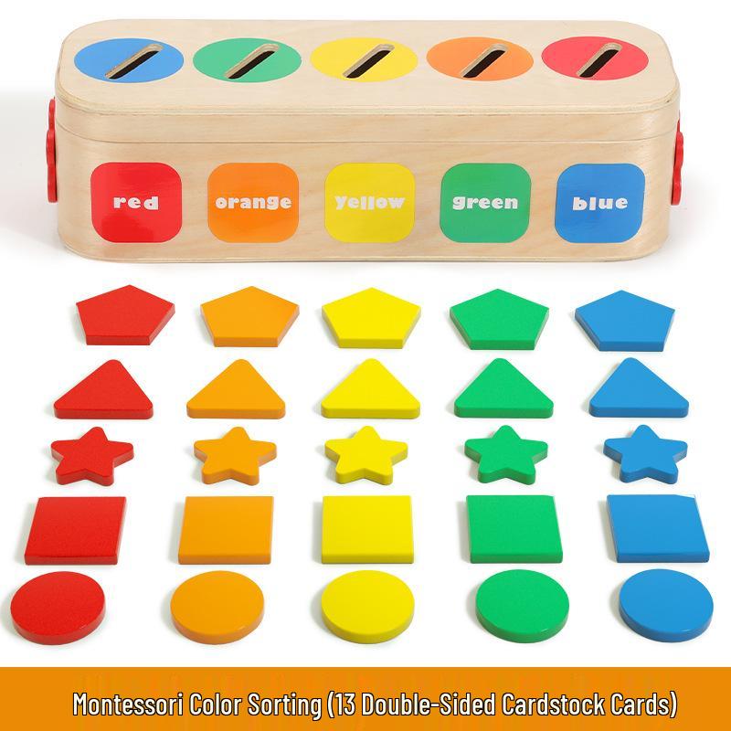 Монтессори Геометрические фигуры и сортировка по цвету Деревянная игрушка для детей 2-6 лет
Монтессори Геометрические фигуры и сортировка по цвету Деревянная игрушка для детей 2-6 лет