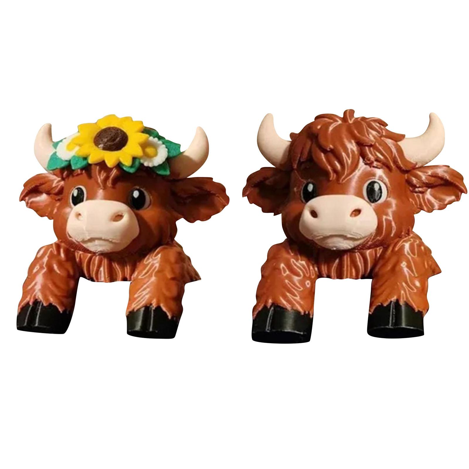 Set of 2 Highland Cow Monitor Companions Desk Accessories Decorative Figurines for Workspace or Home Office Display One Size белый
Set of 2 Highland Cow Monitor Companions Desk Accessories Decorative Figurines for Workspace or Home Office Display One Size белый