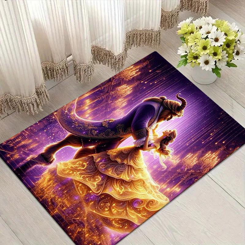 1pc Beauty and The Beast Pattern Area Rug Soft Flannel Floor Mat for Living Room,Office,Bedroom and Carpet,Sofa Coffee Table Floor Mat 60cm by 90cm
1pc Beauty and The Beast Pattern Area Rug Soft Flannel Floor Mat for Living Room,Office,Bedroom and Carpet,Sofa Coffee Table Floor Mat 60cm by 90cm