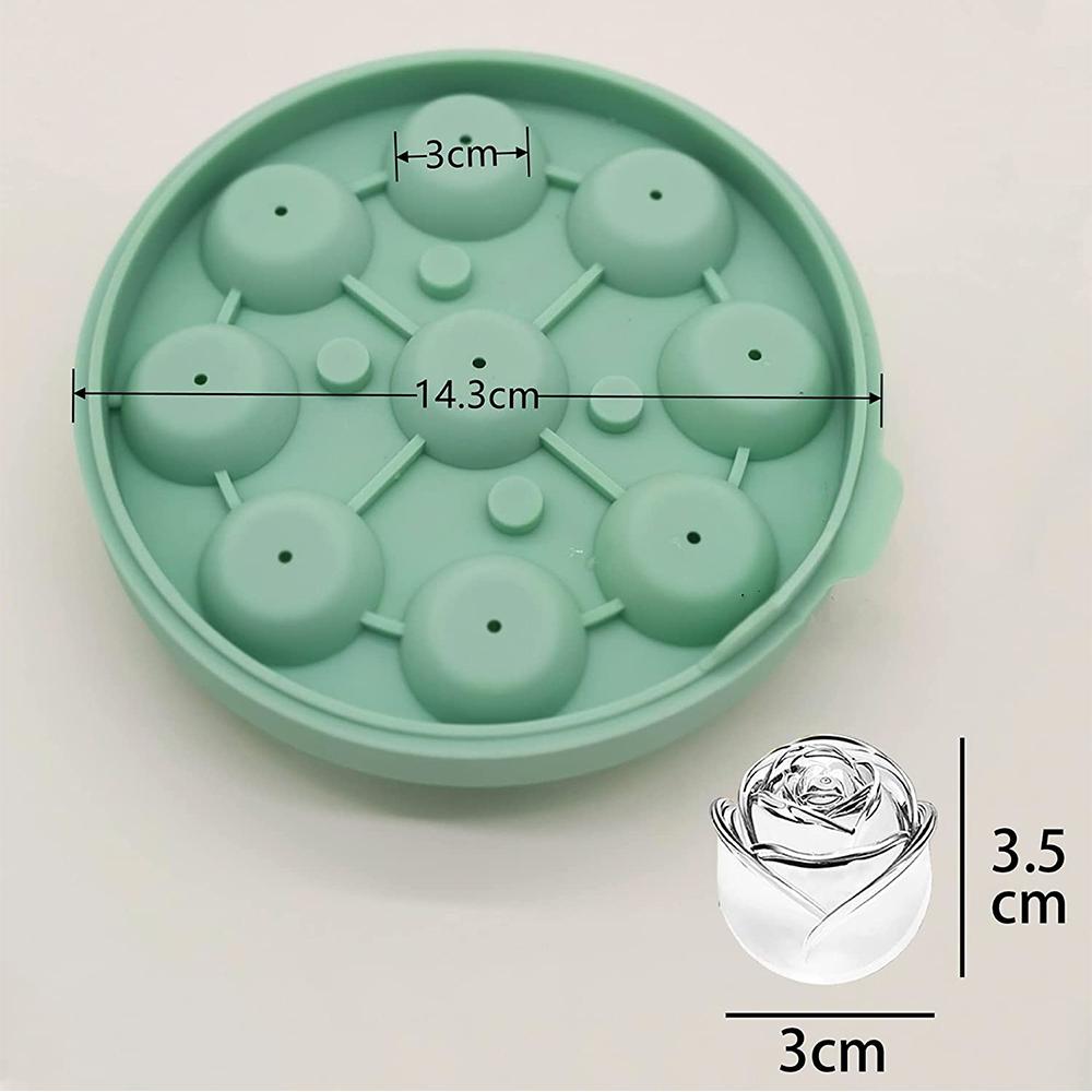 New Silicone Romantic Ice Rose Mold for Whiskey Bourbon Cocktails Wine Fruit Juice
New Silicone Romantic Ice Rose Mold for Whiskey Bourbon Cocktails Wine Fruit Juice