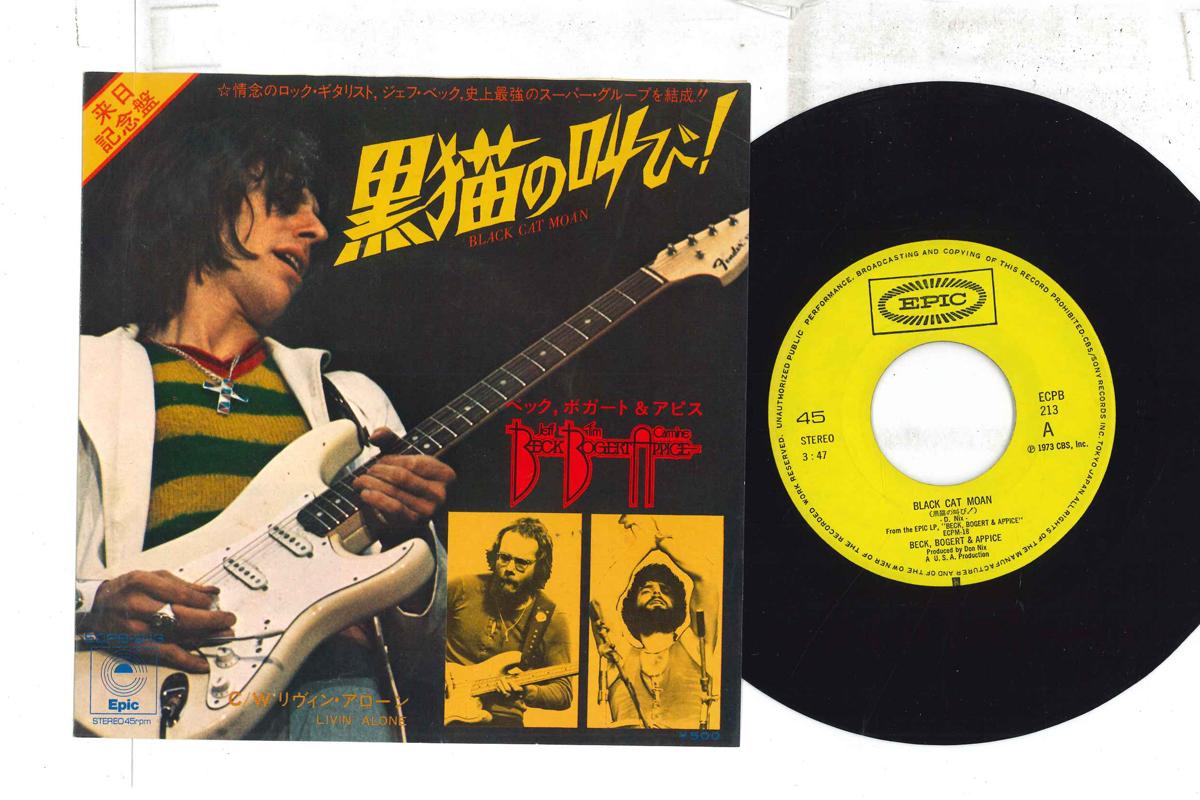 7-дюймовая пластинка BECK, BOGART & APPICE - Black Cat Moan / Livin Alone ECPB213 EPIC 1973 Япония Рок Б/У
7-дюймовая пластинка BECK, BOGART & APPICE - Black Cat Moan / Livin Alone ECPB213 EPIC 1973 Япония Рок Б/У