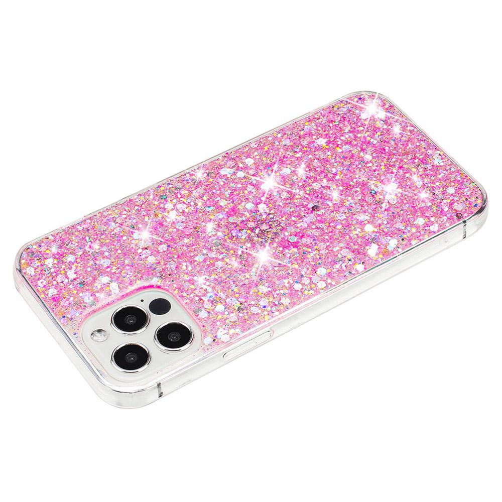 For iPhone 12/12 Pro 6.1 inch Dustproof TPU Phone Cases Glittery Powder Decor Phone Cover Epoxy Shell Pink
For iPhone 12/12 Pro 6.1 inch Dustproof TPU Phone Cases Glittery Powder Decor Phone Cover Epoxy Shell Pink