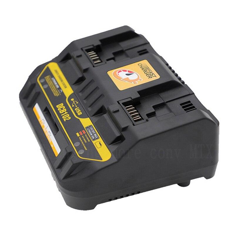 Новейшее быстрое зарядное устройство 4 .5a Dcb118 Dcb101 для Dewalt 12 В 14 .4 В 20 В литий-ионный аккумулятор высокого качества
Новейшее быстрое зарядное устройство 4 .5a Dcb118 Dcb101 для Dewalt 12 В 14 .4 В 20 В литий-ионный аккумулятор высокого качества