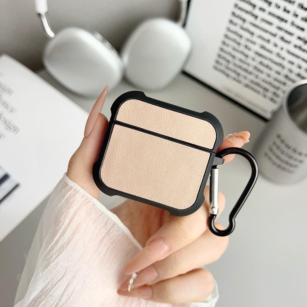 Для Apple AirPods 4 3 2 Pro3 Pro2 Защитный чехол для наушников с карабином против потери, текстура кожи, TPU, защита от падения, надежная крышка For airpods 2 розовый
Для Apple AirPods 4 3 2 Pro3 Pro2 Защитный чехол для наушников с карабином против потери, текстура кожи, TPU, защита от падения, надежная крышка For airpods 2 розовый