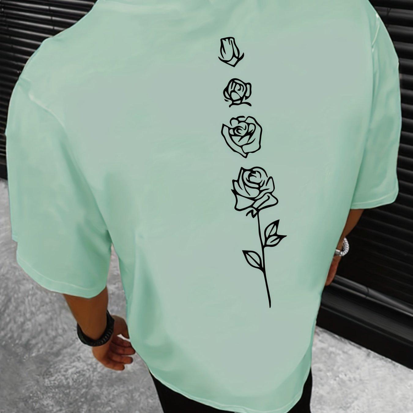 Футболка мужская с принтом розы 3d, новая футболка большого размера для мужчин, летние повседневные футболки с коротким рукавом, простые модные мужские топы в стиле Харадзюку 3XL
Футболка мужская с принтом розы 3d, новая футболка большого размера для мужчин, летние повседневные футболки с коротким рукавом, простые модные мужские топы в стиле Харадзюку 3XL