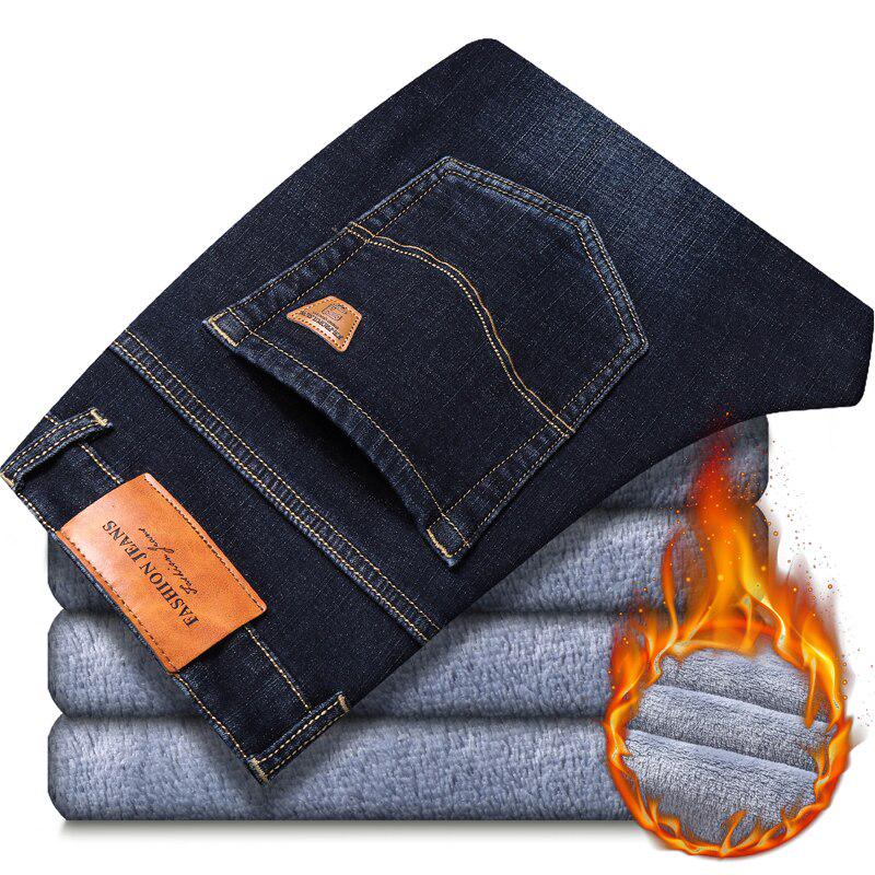 Зимние мужские флисовые черные синие джинсы, деловые повседневные теплые утепленные эластичные джинсовые брюки, мужские брендовые брюки 29 чёрный
Зимние мужские флисовые черные синие джинсы, деловые повседневные теплые утепленные эластичные джинсовые брюки, мужские брендовые брюки 29 чёрный