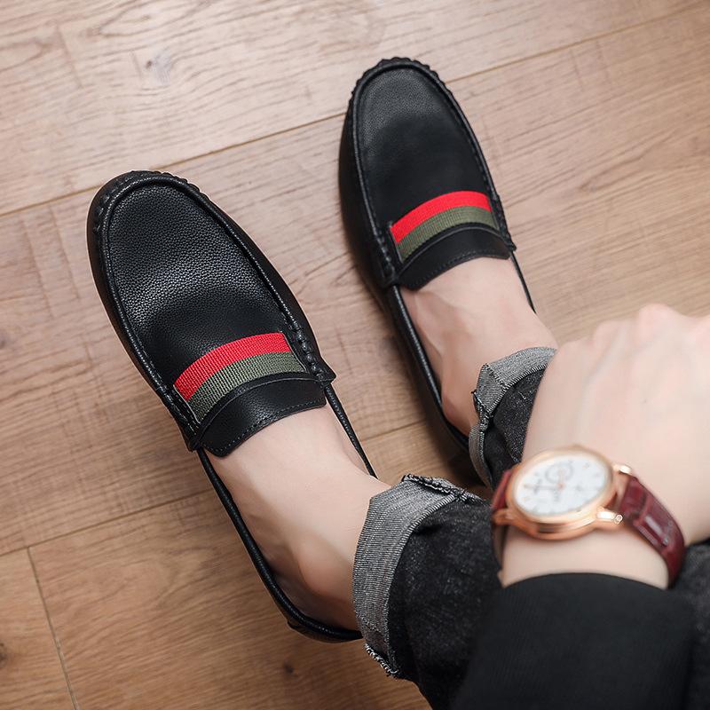 One-pedal lazy Doudou shoes men s soft-soled versatile business casual leather shoes men s loafers driving white men s shoes 39 чёрный
One-pedal lazy Doudou shoes men s soft-soled versatile business casual leather shoes men s loafers driving white men s shoes 39 чёрный