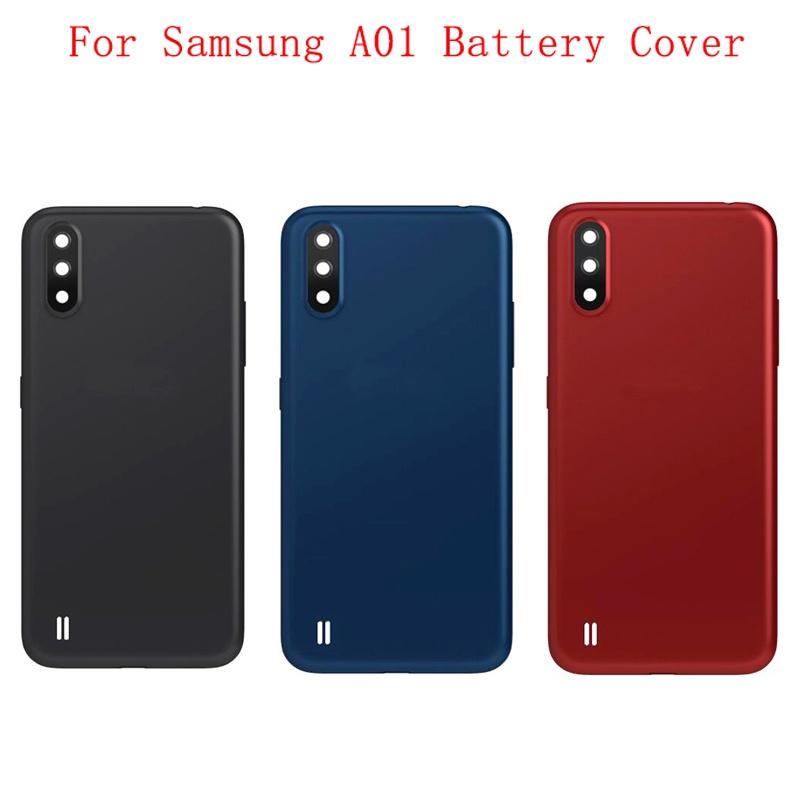 Задняя часть корпуса Задняя дверь для Samsung A01 A015F Объектив рамки камеры с логотипом
Задняя часть корпуса Задняя дверь для Samsung A01 A015F Объектив рамки камеры с логотипом