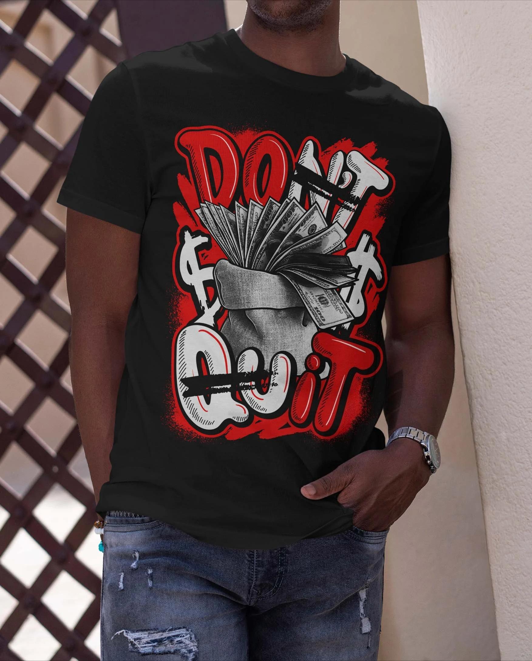 DONT QUIT USD Graffiti Slogan Printed Tshirt Women and Unisex Hip Hop Street Style Top SpringSummer Short Sleeve Unisex Tshirt S
DONT QUIT USD Graffiti Slogan Printed Tshirt Women and Unisex Hip Hop Street Style Top SpringSummer Short Sleeve Unisex Tshirt S