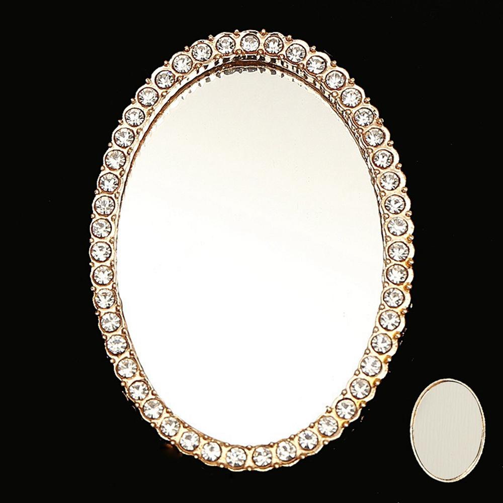 DIY Phone Case Charms Rhinestone Decor Oval Mirror Design Phone Shell Accessories Silver
DIY Phone Case Charms Rhinestone Decor Oval Mirror Design Phone Shell Accessories Silver