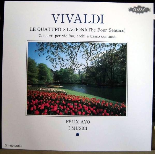 CD VIVALDI / FELIX AYO, I MUSICI - Le Quattro Stagioni (The Four Seaso CC1022 Classic 2001 Japan Classical Used
CD VIVALDI / FELIX AYO, I MUSICI - Le Quattro Stagioni (The Four Seaso CC1022 Classic 2001 Japan Classical Used