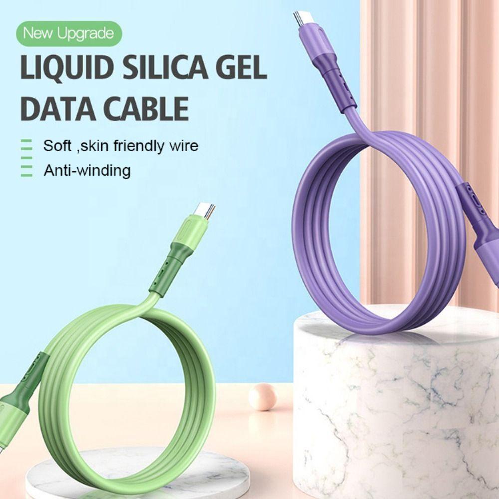 C Data Line Digital Cables Fast Charging Cable USB-C Charger Wire Data Cord Liquid Silicone Cable 1m зелёный
C Data Line Digital Cables Fast Charging Cable USB-C Charger Wire Data Cord Liquid Silicone Cable 1m зелёный