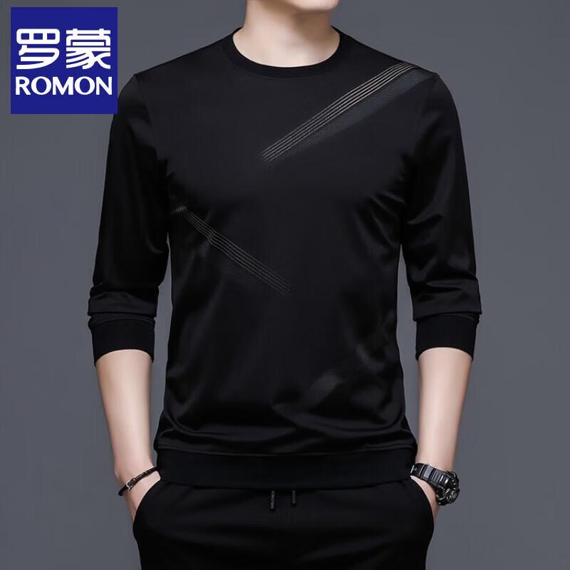 ROMON Men s Long-Sleeve Casual Round Neck T-Shirt XXXL
ROMON Men s Long-Sleeve Casual Round Neck T-Shirt XXXL