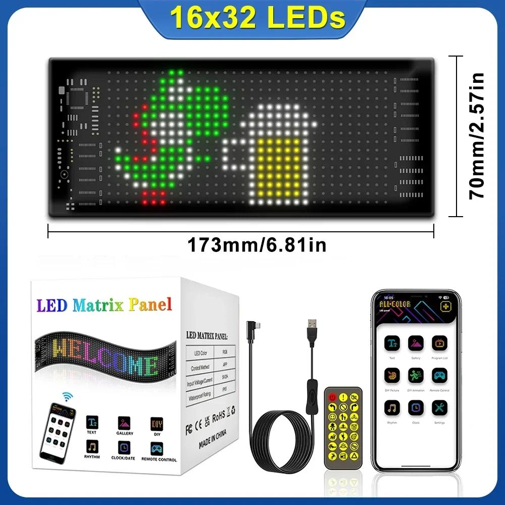 Smart Bluetooth APP LED Matrix Pixel Panel Programmable Flexible Scrolling LED Display Night Light for Car Store Hotel Bar USB Plug
Smart Bluetooth APP LED Matrix Pixel Panel Programmable Flexible Scrolling LED Display Night Light for Car Store Hotel Bar USB Plug