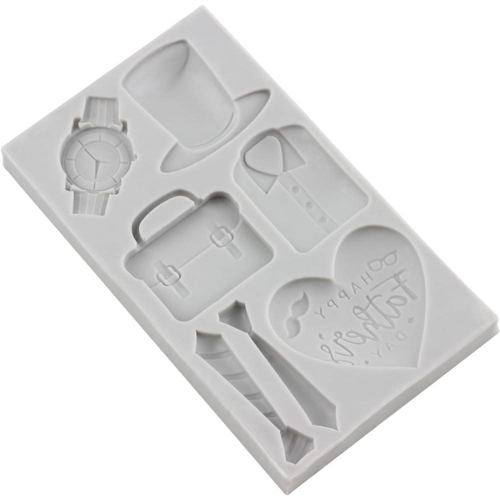 Формы для помадки ко Дню отца I Love DAD 3D силиконовая форма для часов, футболка, форма для усов, украшение торта, топпер для кексов, конфеты, шоколад, форма для полимерной глины белый
Формы для помадки ко Дню отца I Love DAD 3D силиконовая форма для часов, футболка, форма для усов, украшение торта, топпер для кексов, конфеты, шоколад, форма для полимерной глины белый