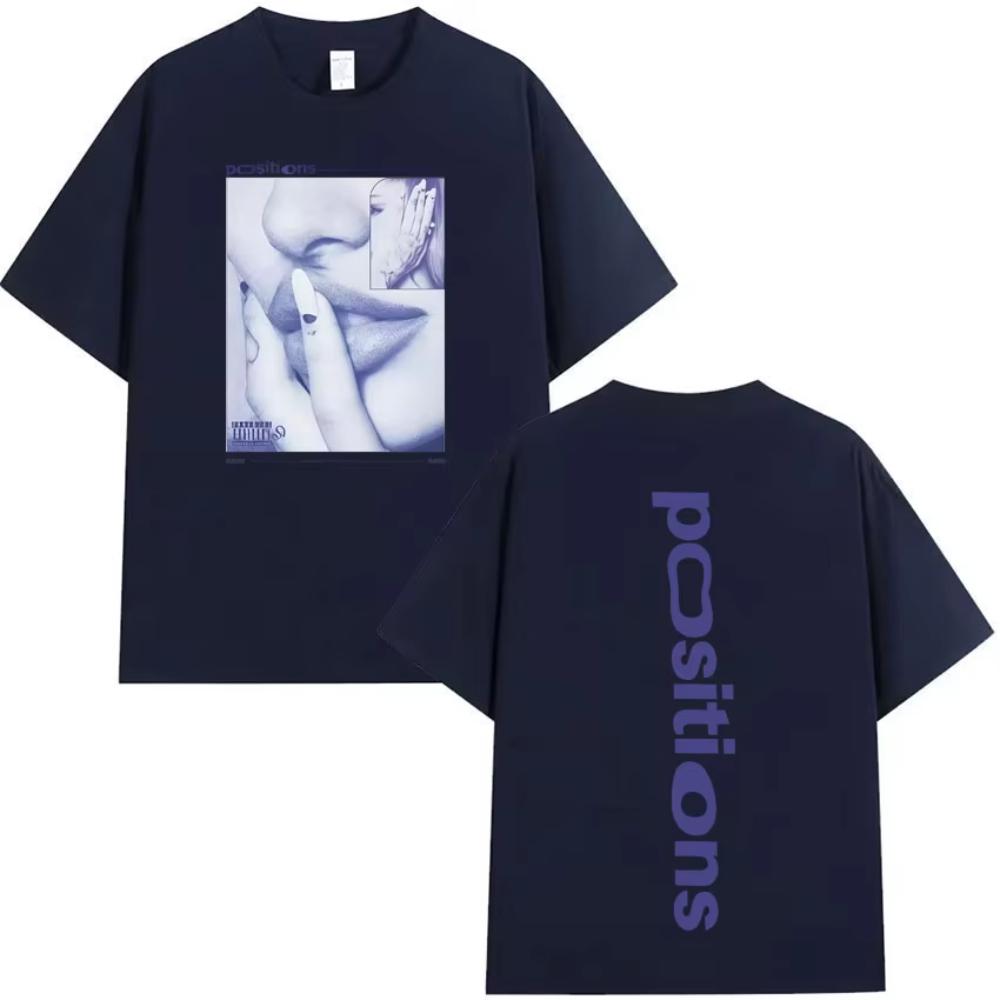 Ariana Grande Positions Album Double Sided Print T Shirt Hipster Men Women Harajuku Fashion Clothing T-shirts Cozy Cotton Tshirt S
Ariana Grande Positions Album Double Sided Print T Shirt Hipster Men Women Harajuku Fashion Clothing T-shirts Cozy Cotton Tshirt S
