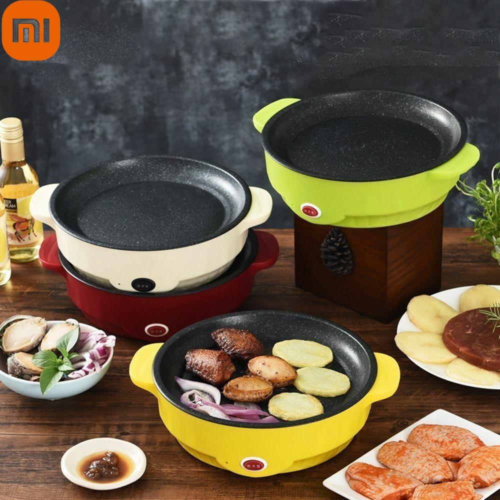 XiaomiSmall Pot Большая огневая мощь Сковорода Электрический гриль Электрическая плита Многофункциональный противень
XiaomiSmall Pot Большая огневая мощь Сковорода Электрический гриль Электрическая плита Многофункциональный противень