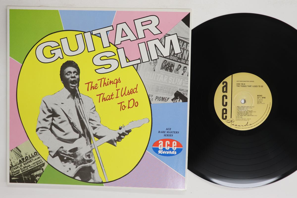 LP Record GUITAR SLIM Things That I Used To Do CHD110 ACE 1984 UK Blues Used
LP Record GUITAR SLIM Things That I Used To Do CHD110 ACE 1984 UK Blues Used
