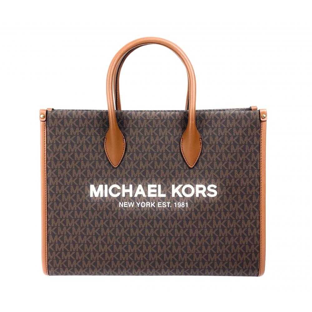 Женская сумка-тоут на плечо Michael Kors Mirella East West темно-коричневого цвета
Женская сумка-тоут на плечо Michael Kors Mirella East West темно-коричневого цвета