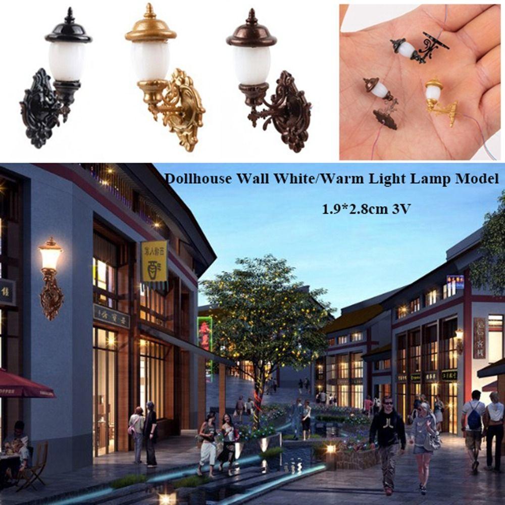 ABS Metal Material White/Warm Light Model 3V Garden Yard Led Light New Dollhouse Wall Lamp Warm Light Bronze
ABS Metal Material White/Warm Light Model 3V Garden Yard Led Light New Dollhouse Wall Lamp Warm Light Bronze