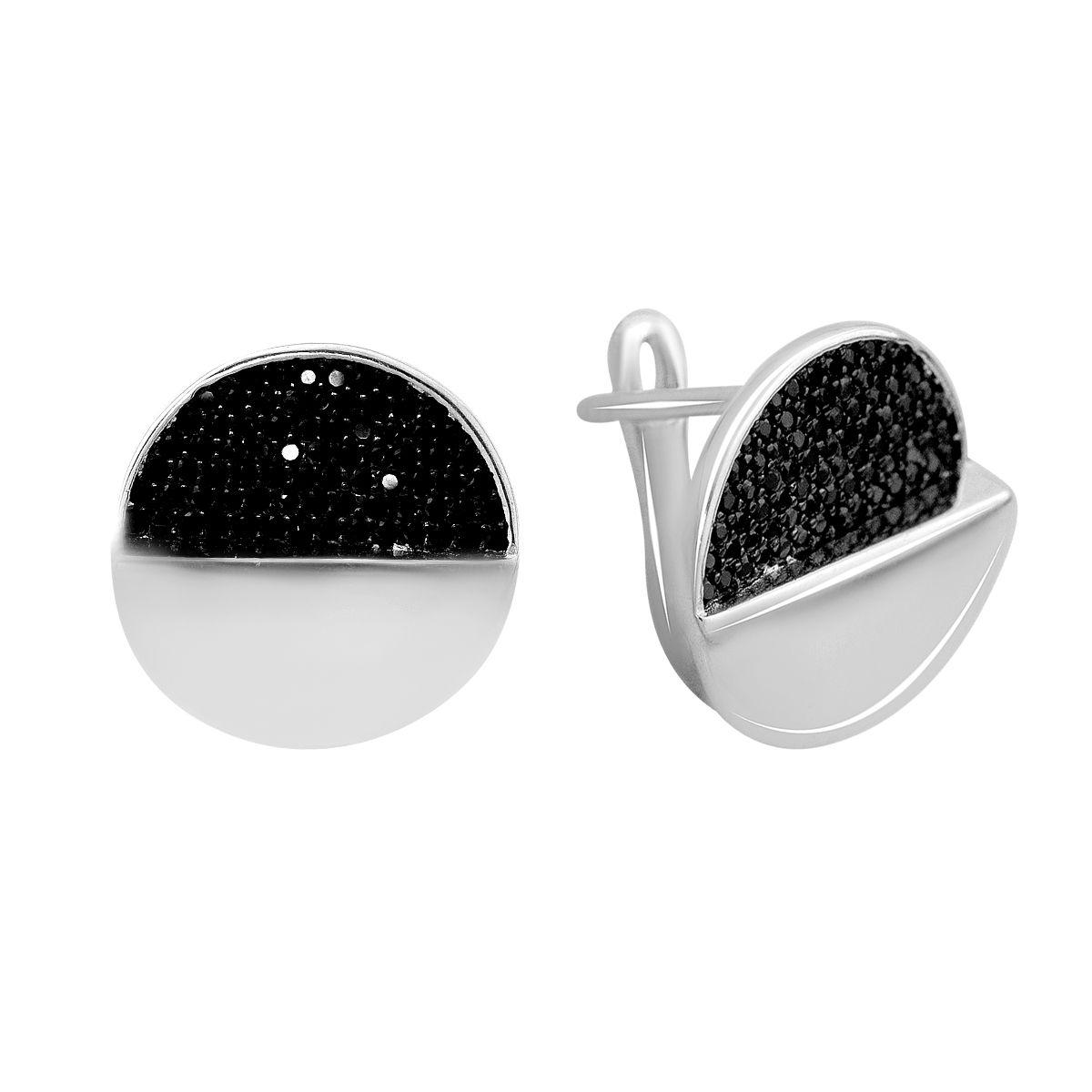 Срібні сережки з фіанітами (60002020) білий
Срібні сережки з фіанітами (60002020) білий