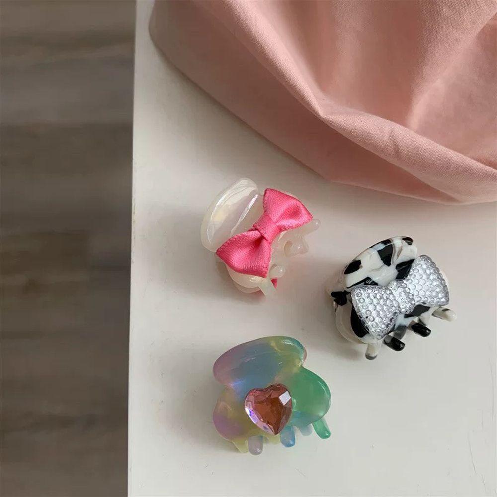 Fairy French Bow Sweet Fashion Colorful Korean Style Hairpin Small Hair Claw Female Hair Clip Heart
Fairy French Bow Sweet Fashion Colorful Korean Style Hairpin Small Hair Claw Female Hair Clip Heart
